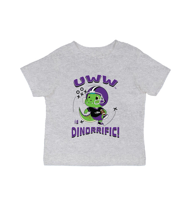 Williams College Ephs Vive La Fete Dinorrific Grey Cotton Short Sleeve Tee