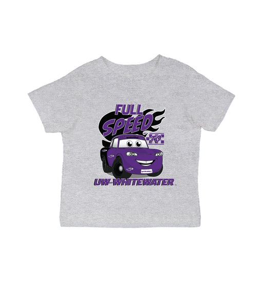 Williams College Ephs Vive La Fete Full Speed Grey Cotton Short Sleeve Tee