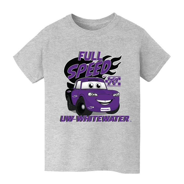 Williams College Ephs Vive La Fete Full Speed Grey Cotton Short Sleeve Tee