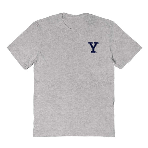 Yale University Bulldogs Vive La Fete Impressions Artwork Grey Womens Cotton Tshirt