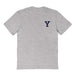 Yale University Bulldogs Vive La Fete Impressions Artwork Grey Womens Cotton Tshirt