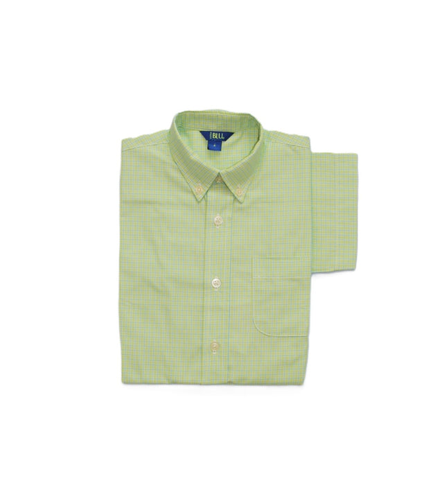 Kiwi Plaid Button Down Shirt