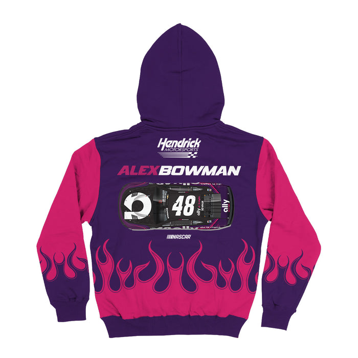 Alex Bowman Vive La Fete NASCAR Pullover Hoodie - Purple - Vive La Fête - Online Apparel Store
