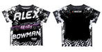 Alex Bowman Vive La Fete NASCAR Abstract Kids T-Shirt  - Black - Vive La Fête - Online Apparel Store