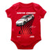 Austin Cindric Cotton Short Sleeve Bodysuit Red