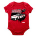 Austin Cindric Cotton Short Sleeve Bodysuit Red