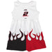 Austin Cindric Vive La Fete NASCAR Car - Flames Tank Dress White