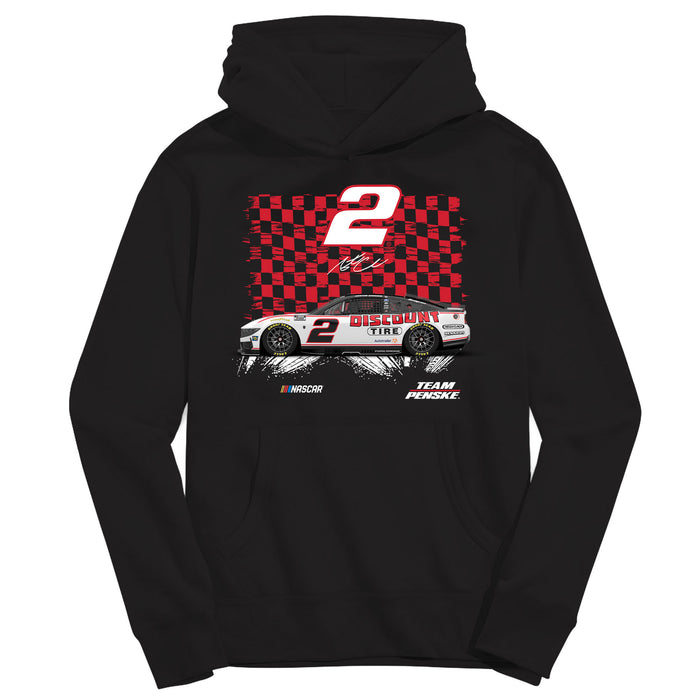 Austin Cindric Vive La Fete NASCAR Pullover Cotton Hoodie Black
