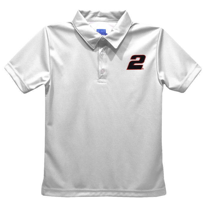 Austin Cindric Vive La Fete Solid Polo - White