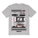 Austin Cindric Vive La Fete NASCAR Car View Cotton T-Shirt Gray
