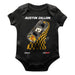 Austin Dillon Cotton Short Sleeve Bodysuit Black