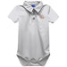 Austin Dillon Vive La Fete Solid Polo Bodysuit - White