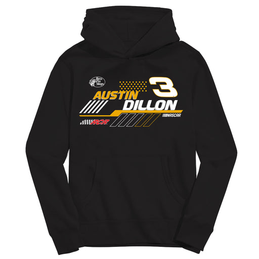 Austin Dillon NASCAR Pullover Cotton Hoodie - Black