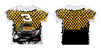Auston Dillon Vive La Fete NASCAR Checkered Racing Car T-Shirt - Gold - Vive La Fête - Online Apparel Store