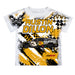 Austin Dillon Vive La Fete NASCAR Abstract Kids T-Shirt - Gold