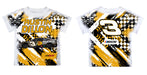 Austin Dillon Vive La Fete NASCAR Abstract Kids T-Shirt - Gold - Vive La Fête - Online Apparel Store