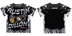 Austin Dillon NASCAR Black Abstract Kids Tshirt - Vive La Fête - Online Apparel Store