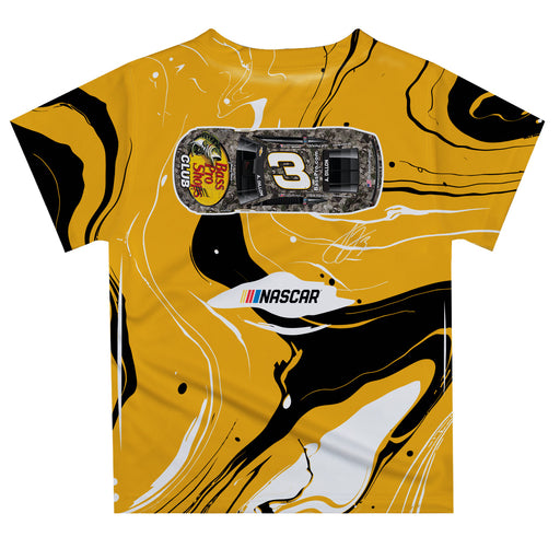 Austin Dillon Vive La Fete NASCAR Marble T-Shirt - Gold - Vive La Fête - Online Apparel Store