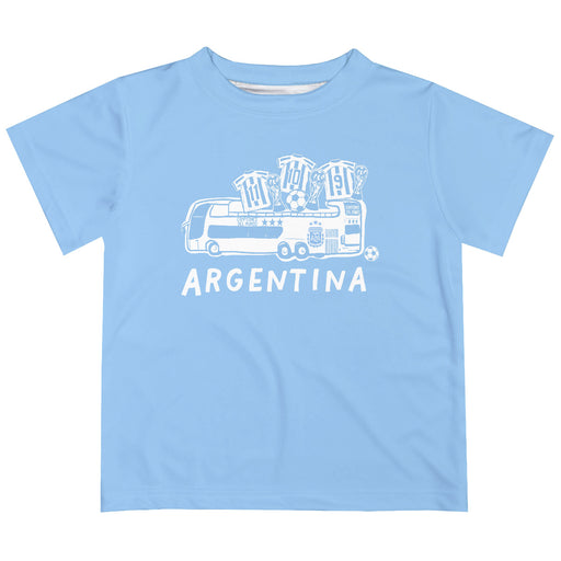 Argentina National Team Lionel Messi Light Blue T-Shirt - Vive La Fête - Online Apparel Store