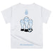 Argentina National Soccer Team Tri Campeones Short Sleeve Tee White - Vive La Fête - Online Apparel Store