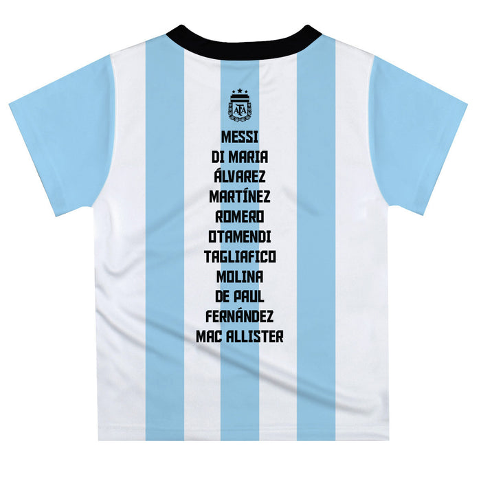 Argentina National Team Boys Short Sleeve T-Shirt - Vive La Fête - Online Apparel Store