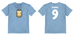 Argentina National Soccer Team Impressions Artwork Light Blue Youth Cotton T-Shirt - Vive La Fête - Online Apparel Store