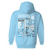 Argentina National Soccer Team Impressions Artwork Women Cotton Fleece Long Sleeve Hoodie - Vive La Fête - Online Apparel Store