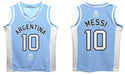 Argentina National Team Lionel Messi Men Fashion Basketball Jersey V4 - Vive La Fête - Online Apparel Store