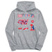 Atletico de Madrid Youth Grey Pullover Cotton Hoodie