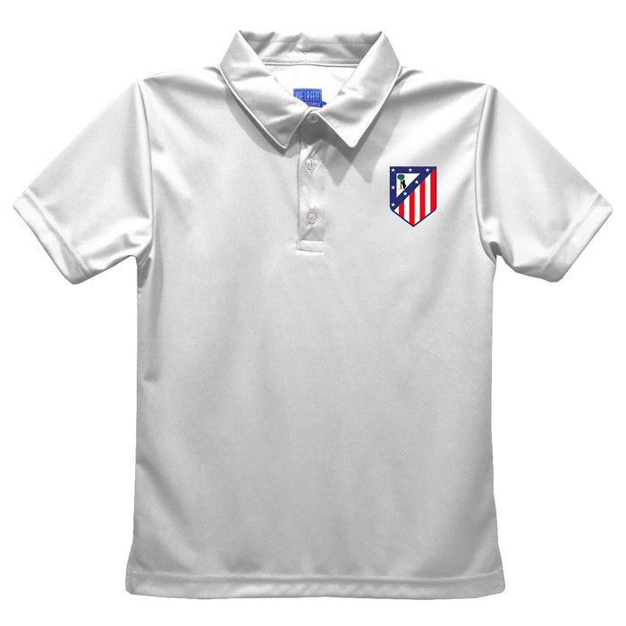 Atletico de Madrid Vive La Fete Solid Polo - White