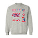 Atletico de Madrid Womens Grey Cotton Crewneck Pullover Sweatshirt