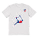 Atletico de Madrid Womens White Cotton Tshirt