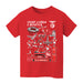 SL Benfica Cotton Short Sleeve Tee Red