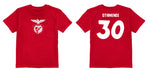 SL Benfica Impressions Artwork Red Youth Cotton T-Shirt - Vive La Fête - Online Apparel Store