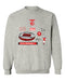 SL Benfica Womens Grey Cotton Crewneck Pullover Sweatshirt