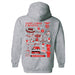 SL Benfica Team Impressions Artwork Women Cotton Fleece Long Sleeve Hoodie - Vive La Fête - Online Apparel Store