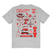 SL Benfica Impressions Artwork Womens Cotton Tshirt - Vive La Fête - Online Apparel Store