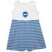 Brighton Flag Stripes Royal Girls Sleeveless Tank Dress