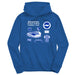 Brighton Youth Royal Pullover Cotton Hoodie