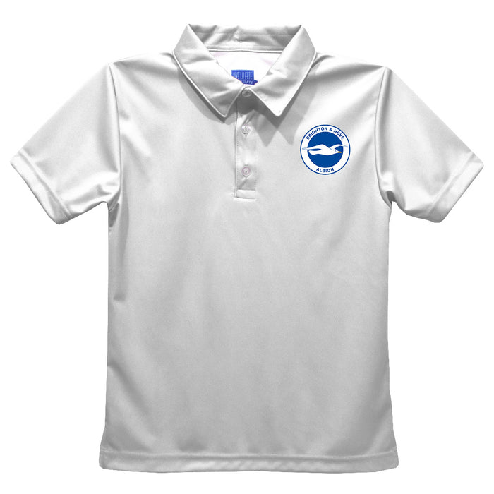 Brighton and Hove Albion Vive La Fete Solid Polo - White