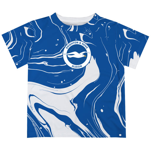Brighton Marble Boys Game Day Royal Short Sleeve Tee