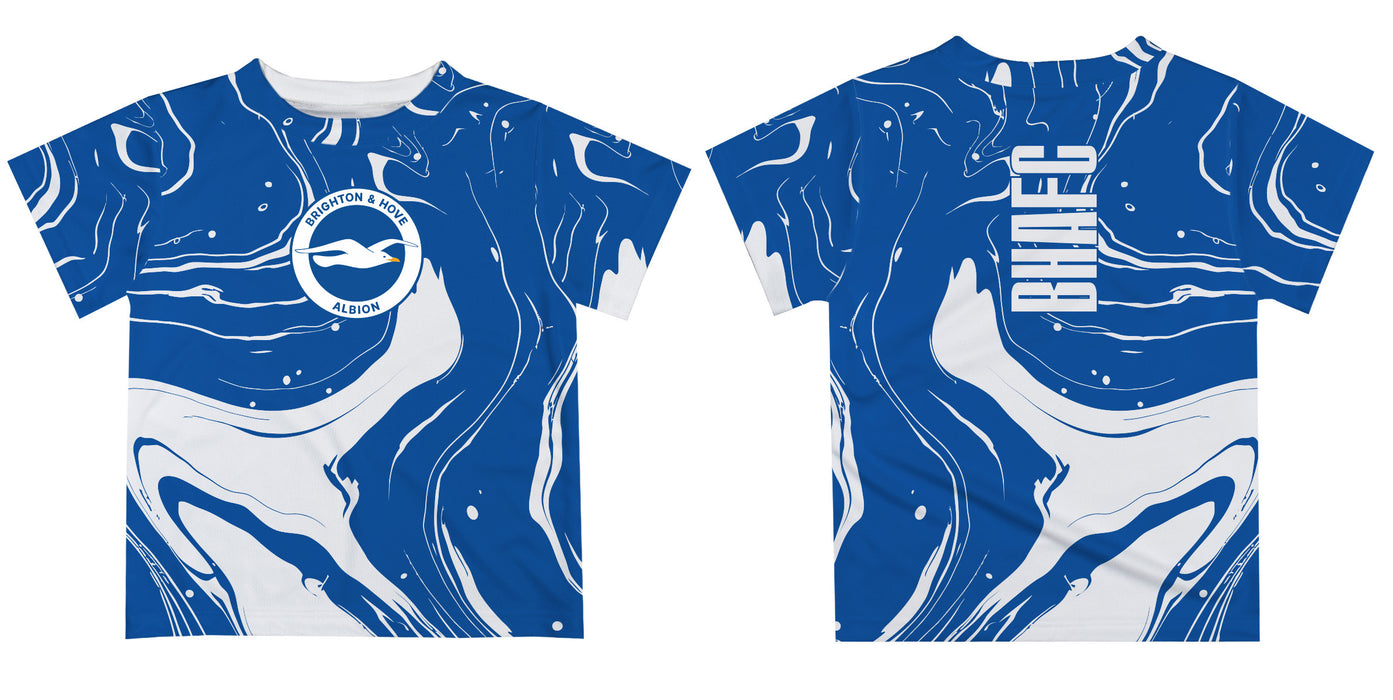 Brighton Marble Boys Game Day Royal Short Sleeve Tee - Vive La Fête - Online Apparel Store