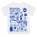 Brighton Impressions Artwork Boys White Short Sleeve Tee Shirt - Vive La Fête - Online Apparel Store