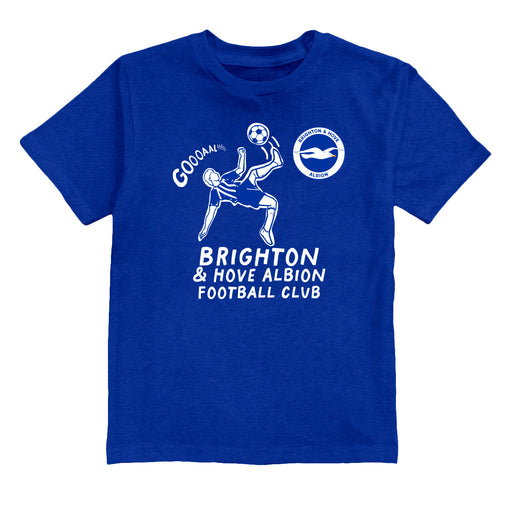Brighton Impressions Artwork Royal Youth Cotton T-Shirt