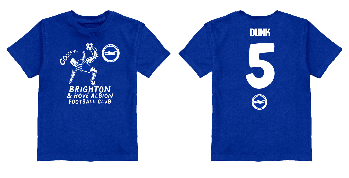 Brighton Impressions Artwork Royal Youth Cotton T-Shirt - Vive La Fête - Online Apparel Store