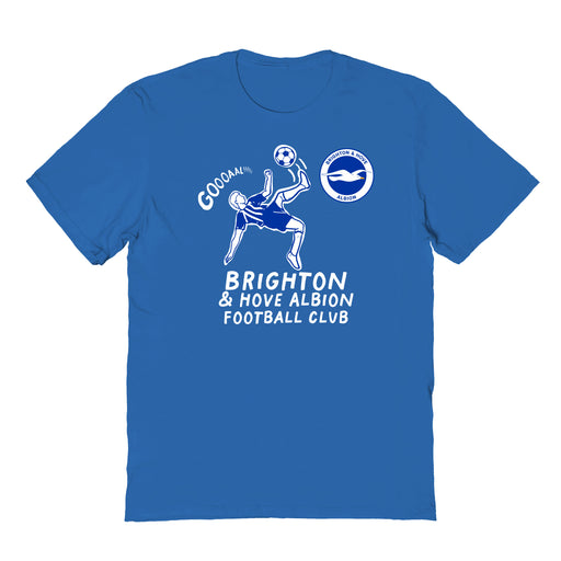 Brighton Impressions Artwork Royal Youth Cotton T-Shirt