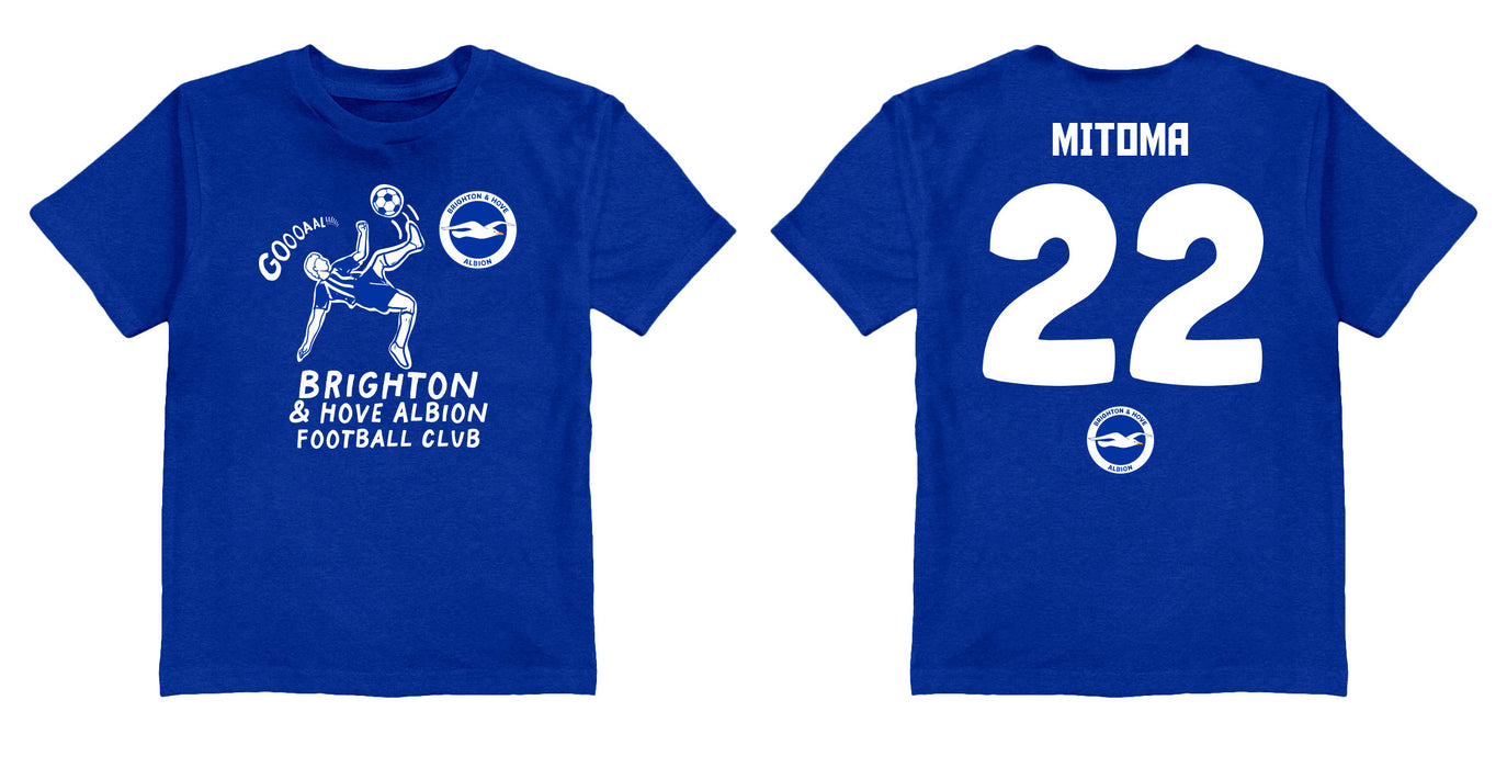 Brighton Impressions Artwork Royal Youth Cotton T-Shirt - Vive La Fête - Online Apparel Store