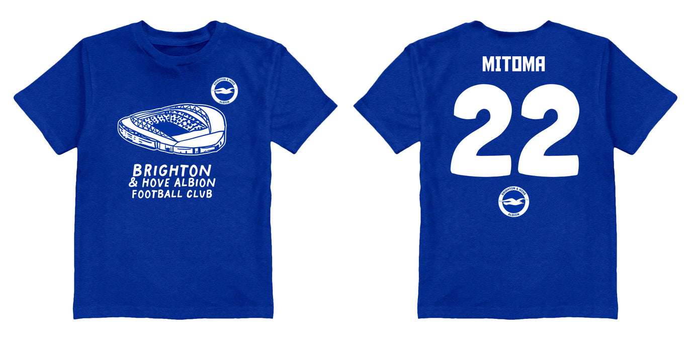 Brighton Impressions Artwork  Royal Youth Cotton T-Shirt - Vive La Fête - Online Apparel Store