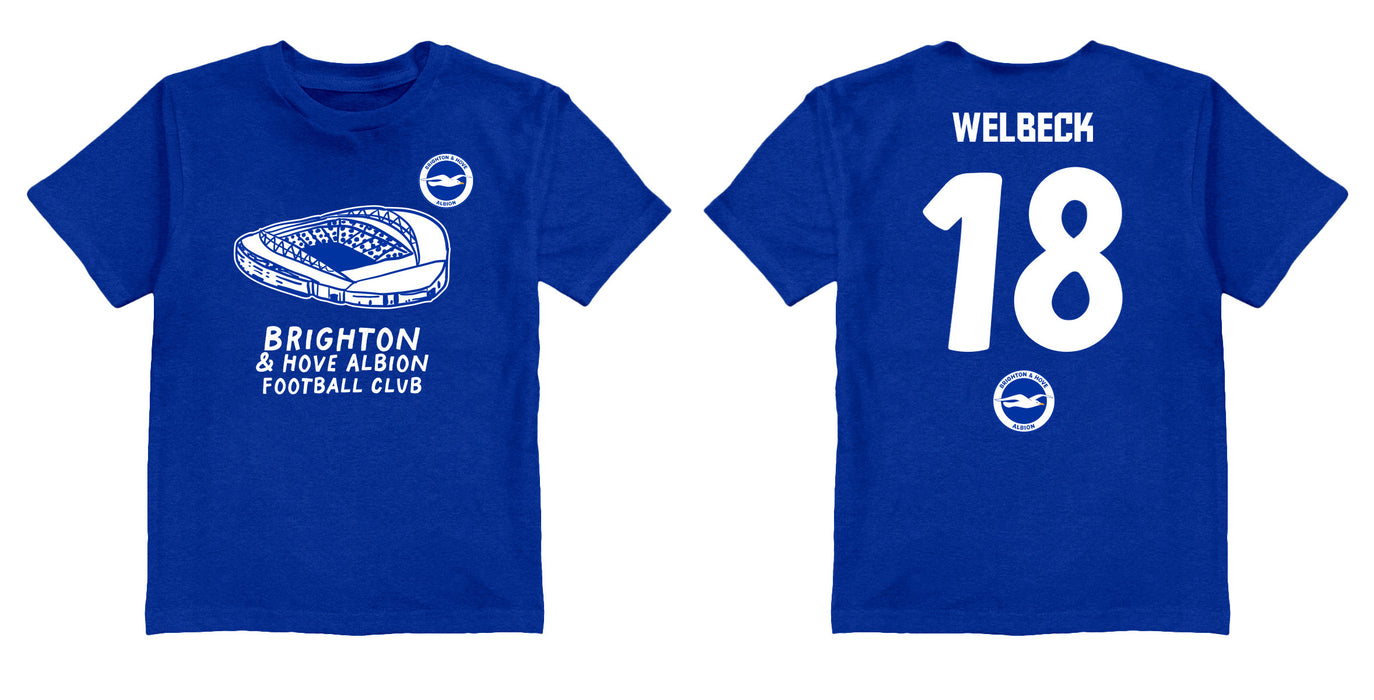 Brighton Impressions Artwork Royal Youth Cotton T-Shirt - Vive La Fête - Online Apparel Store