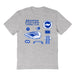 Brighton Impressions Artwork Grey Youth Cotton T-Shirt